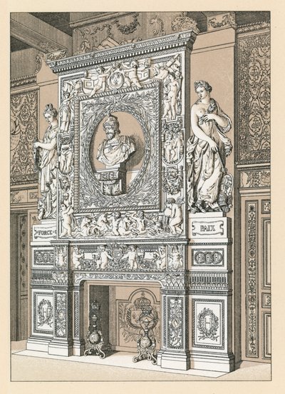 Frankrike XVIth Cent Dräkt av French School