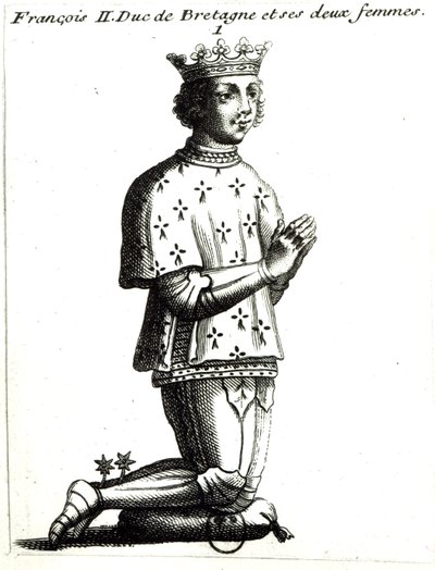 Frans II (1435-88) hertig av Bretagne av French School