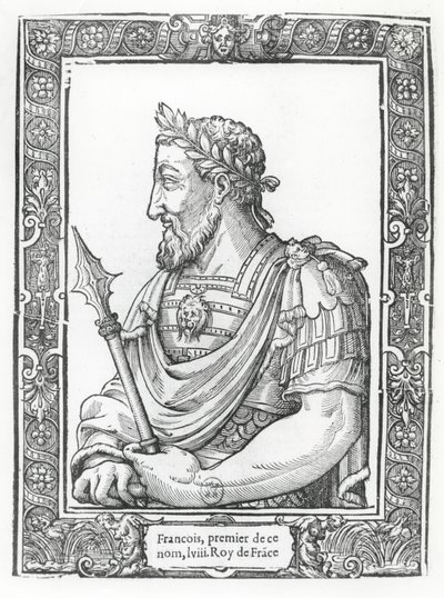 Frans I av Frankrike (gravyr) av French School