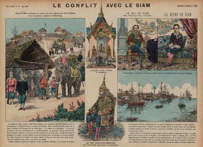 Fransk-siamesiska kriget, 1893 av French School
