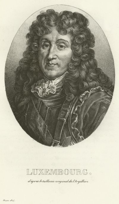Francois-Henri de Montmorenci-Bouteville, hertig av Luxemburg av French School