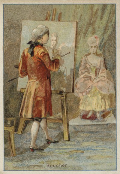 Francois Boucher, fransk målare av French School