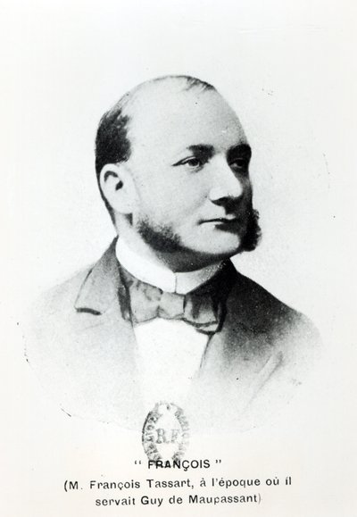 Francois Tassart, betjänt till Guy de Maupassant (1850-93), från La Fin de Maupassant av Georges Normandy, publicerad 1927, Paris av French School