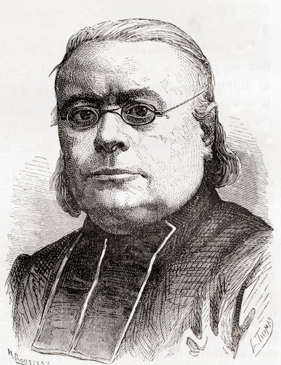 François-Napoléon-Marie Moigno, från Les Merveilles de la Science, publicerad ca 1870 (gravyr) av French School