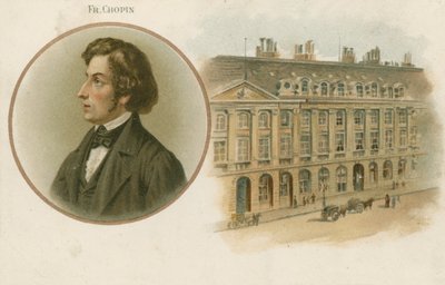 Frederic Chopin, polsk, kompositör och virtuos pianist av French School
