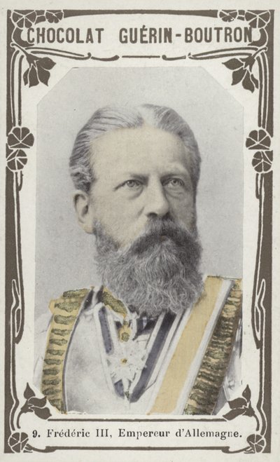 Frederic III, Empereur dAllemagne (färgat foto) av French School