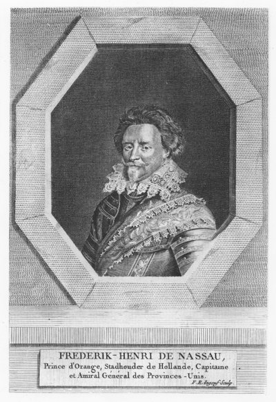 Fredrik Henrik, Prins av Orange-Nassau (gravyr) av French School