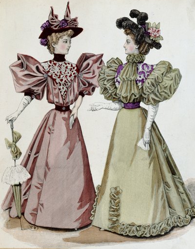 Franskt mode, 1895 av French School