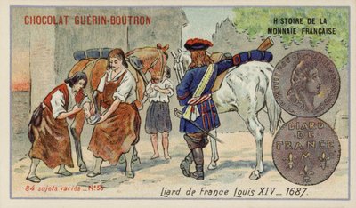 Fransk liard under Ludvig XIV:s regeringstid av French School