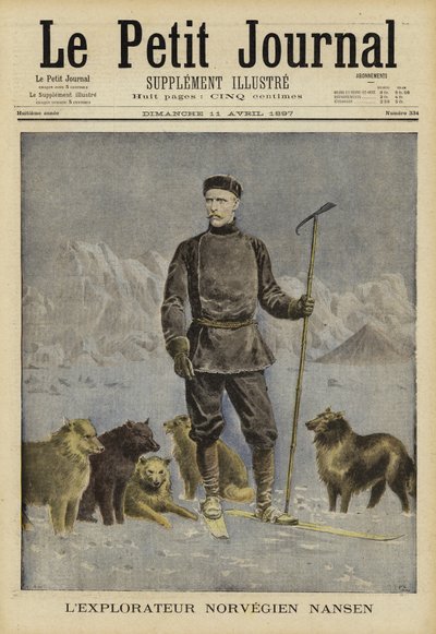 Fridtjof Nansen, norsk upptäcktsresande av French School