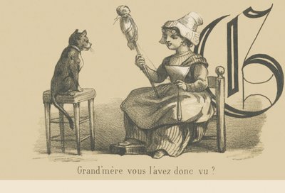 G: Mormor, såg du honom? av French School