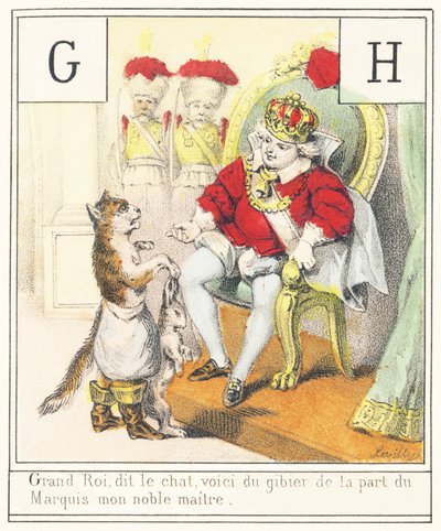 G H: Stor kung, sa katten, här är spel från markisen min ädle mästare av French School