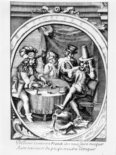 Tärningsspel, 1600-talets andra hälft av French School