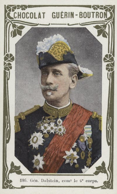 General Dalstein, kommendant le 6e kåren (färgbild) av French School
