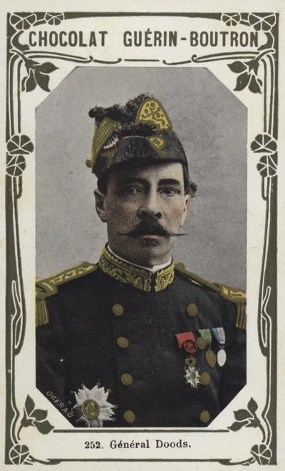 General Doods (färgad bild) av French School