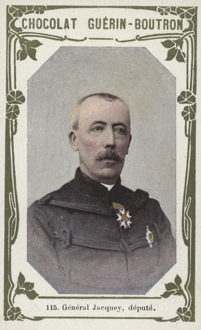 General Jacquey, deputerad (färgat foto) av French School