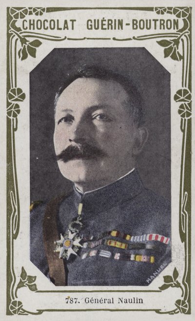 General Naulin (färgad bild) av French School