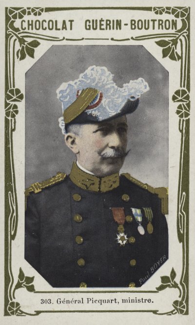 General Picquart, minister (färgat foto) av French School
