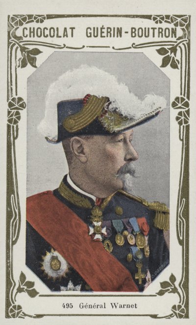 General Warnet (färgad bild) av French School