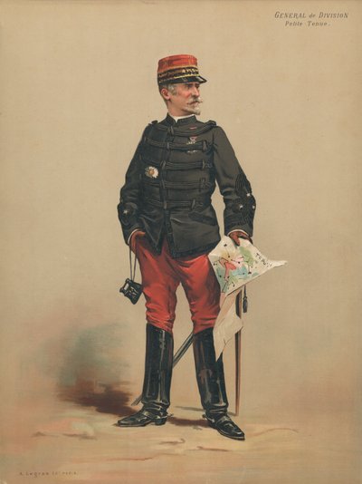 Generalmajor, Klä av dig av French School