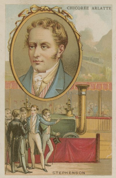 George Stephenson, engelsk ingenjör av French School