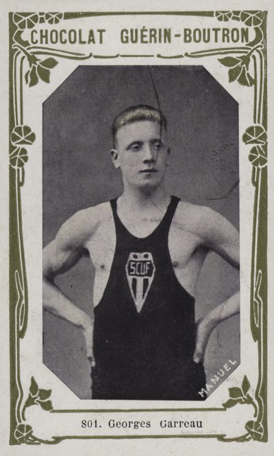 Georges Garreau (färgad bild) av French School