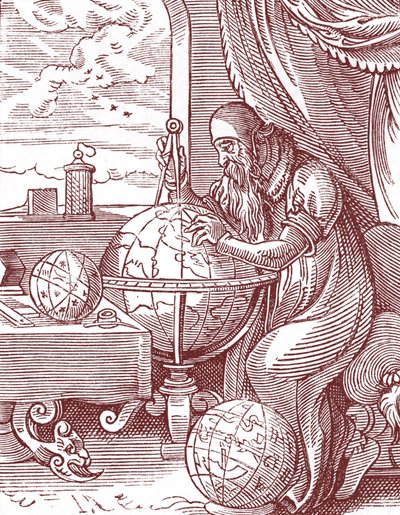 tysk astronom och kosmograf av French School