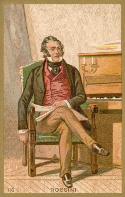 Gioachino Rossini, italiensk kompositör av French School