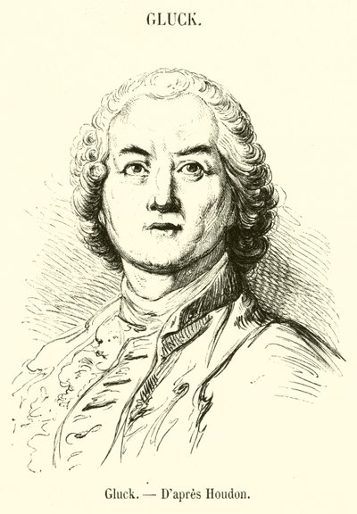 Gluck (gravyr) av French School