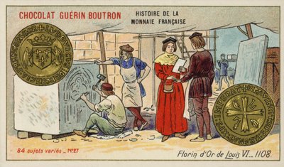 Guldflorin av Ludvig VI av French School