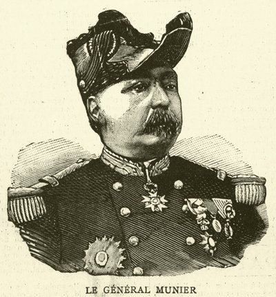 Gustave-Joseph Munier, fransk general (gravyr) av French School