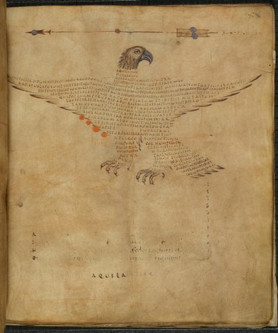 Harley 647, f.7 Illustration av stjärnbilden 
