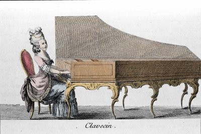 Cembalospelare (Cembalo, cembalo). av French School