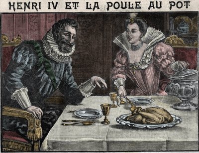 Henri IV och kycklingen vid grytan: Gabrielle d