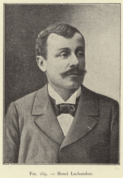 Henri Lachambre (gravyr) av French School