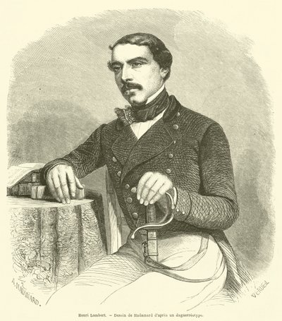 Henri Lambert (gravyr) av French School