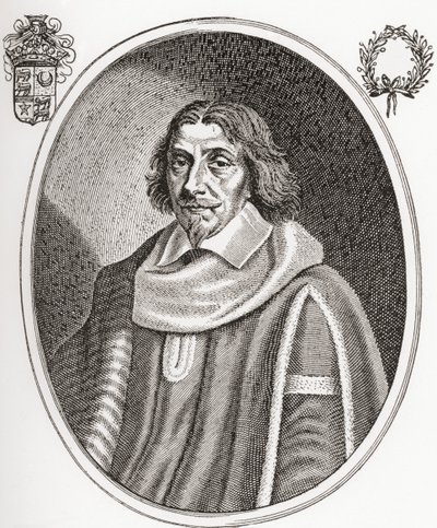 Henri de Mesmes, herre av Roissy, markis av Mongneville och Everly, 1575-1650. fransk magistrat och borgmästare i Paris. Från Les Heures Libres publicerad 1908. av French School