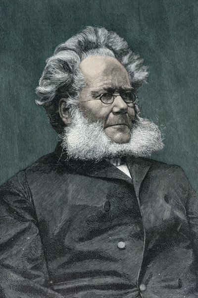 Henrik Ibsen (1828-1906) 1901 av French School