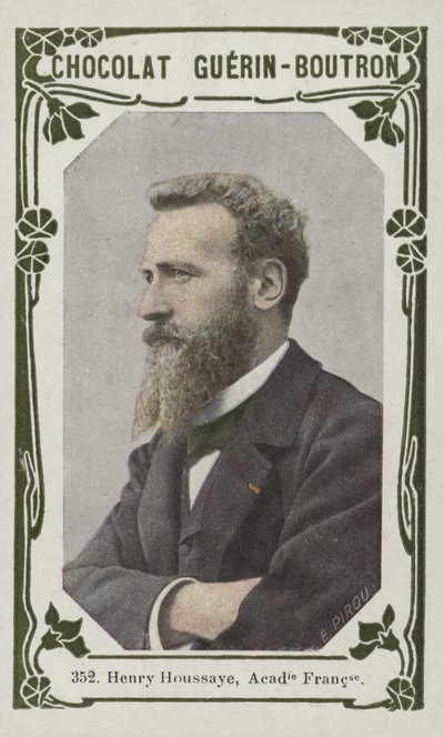 Henry Houssaye, Academie Francaise (färgad bild) av French School