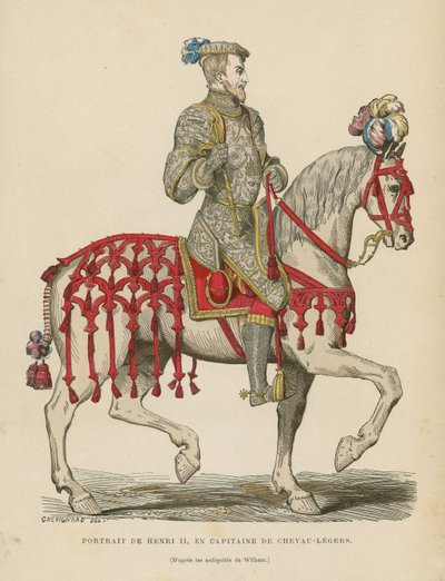 Henrik II av Frankrike av French School