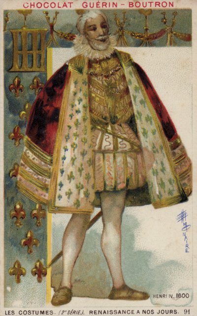 Henrik IV av Frankrike, 1600 av French School