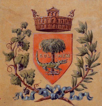 Heraldiska vapen av staden Nimes av French School
