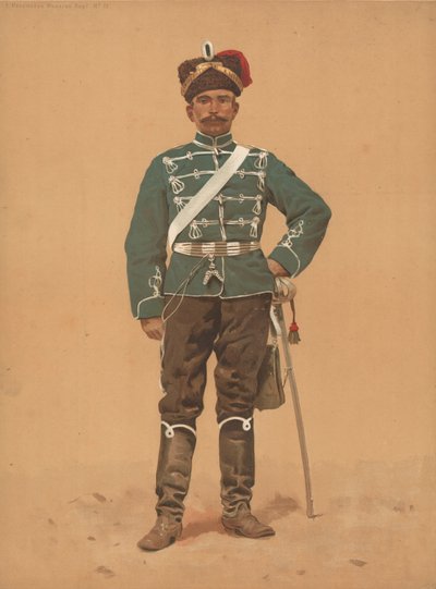 Hessian Hussar Regt nr 13 av French School