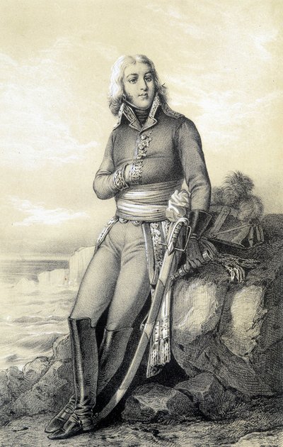 Hoche - i ""Franska revolutionens historiska galleri"" av Albert Maurin av French School
