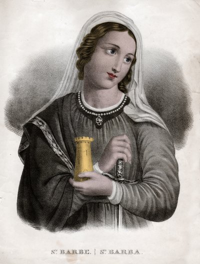 Heligt skägg. (gravyr, ca 1850) av French School