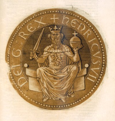 Helige romerske kejsaren Henrik VII av French School