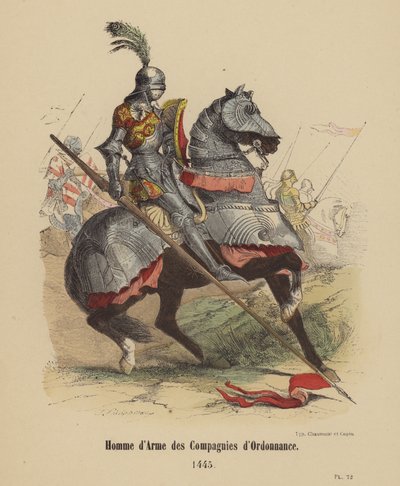 Ordnance Company Man-at-Arms av French School