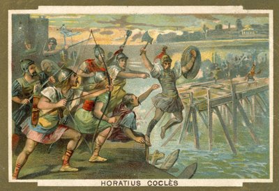 Horatius Cocles på bron av French School