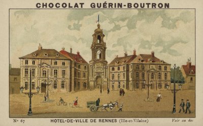 Rennes stadshus, Ille-et-Vilaine av French School