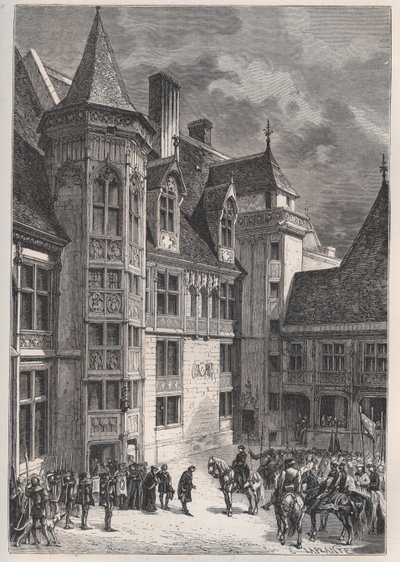 Jacques Coeurs hus av French School
